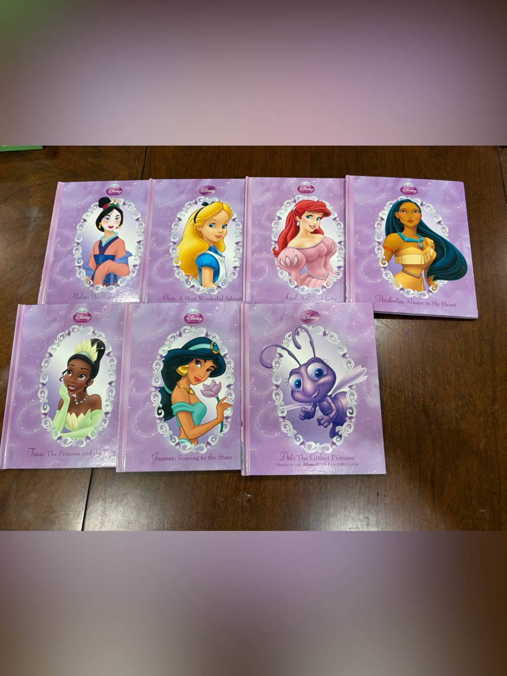 Disney Princess Hardcover Book Set